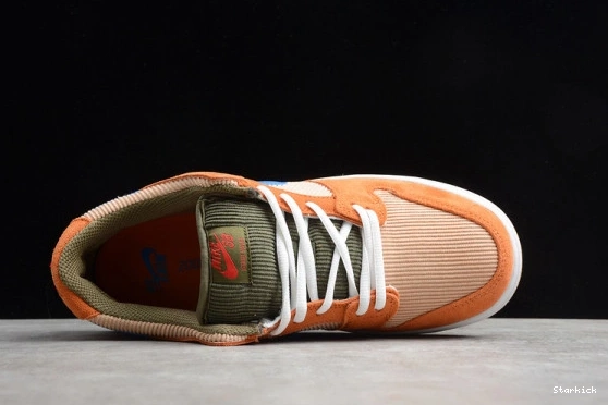 Corduroy BQ6817-201 Dusty Dunk Low Nike Peach SB 0812